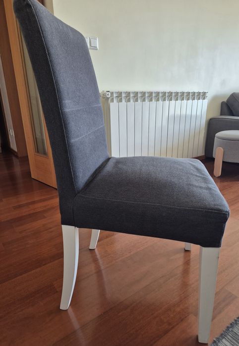 Mesa extensivel com 6 cadeiras Herinksdal - IKEA