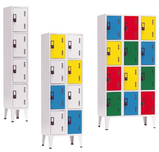 Armários vestiários / cacifos metálicos e bancos de balneário