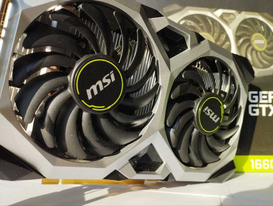 Продам видеокарту MSI Geforce GTX 1660 Super Ventus XS 6GB