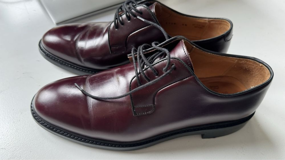 Buty Berwick wiśniowe 7 1/2