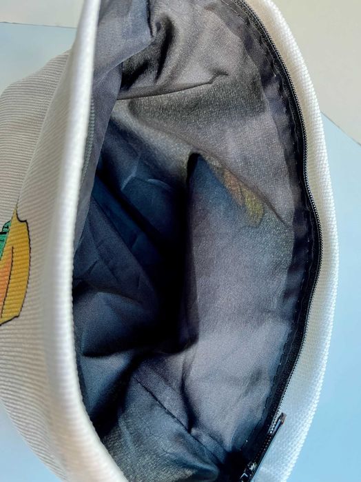 Bolsa de tecido macio forrada