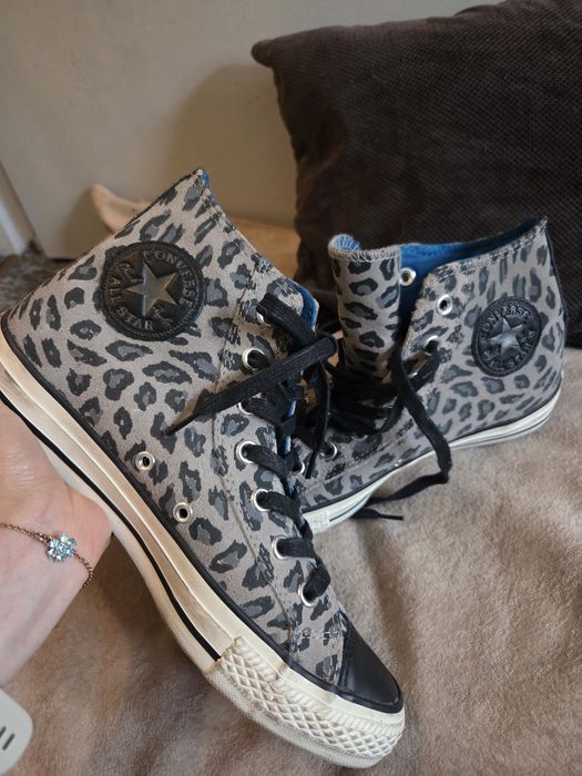 Converse All Star trampki tenisówki conversy panterka 39, raz założone