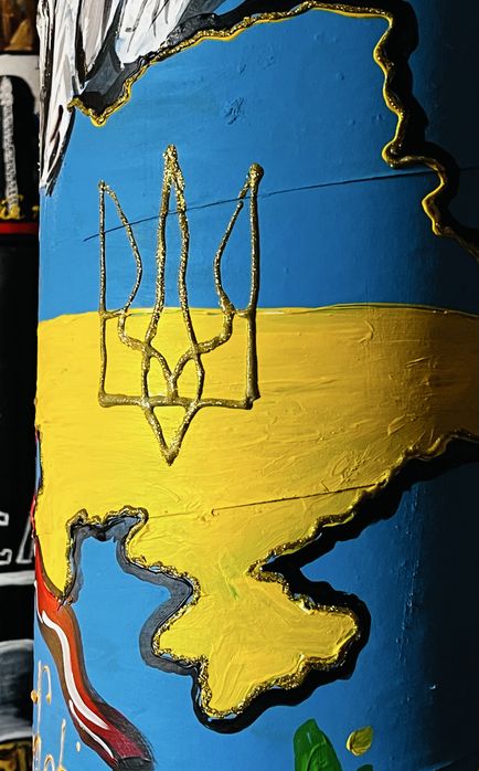 Сувенір оберіг  розпис тубус