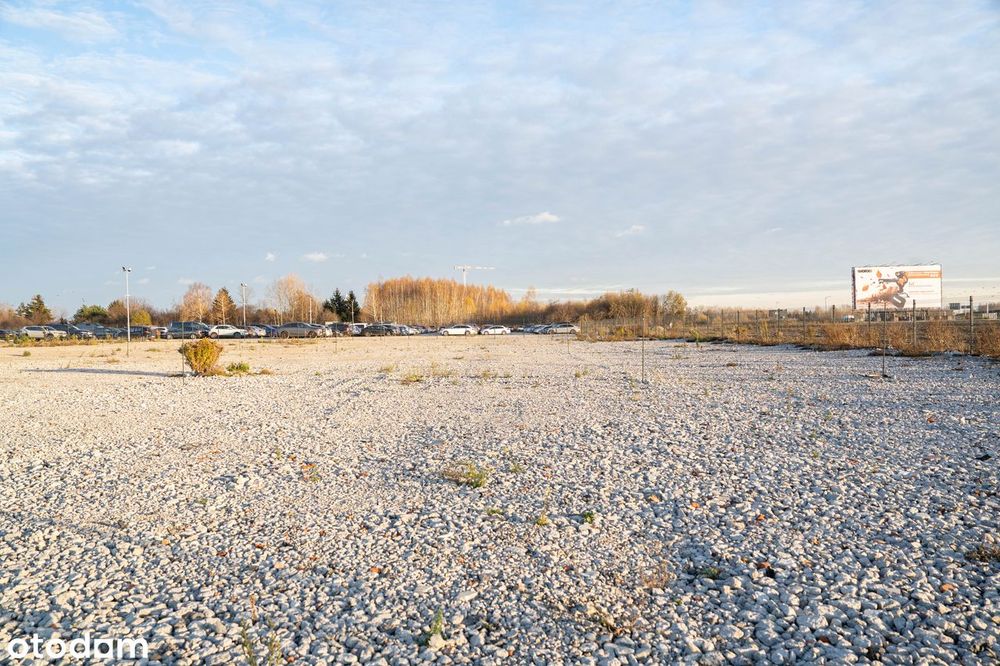 Utwardzony, monitorowany, ogrodzony plac na wynajem