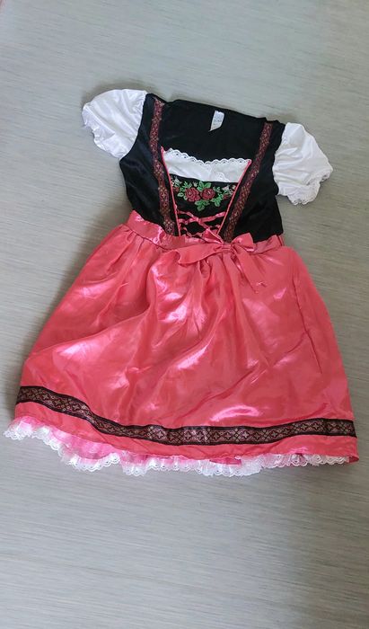 Sukienka bawarska na  Octoberfest   babski comber l karnawałowy  S M