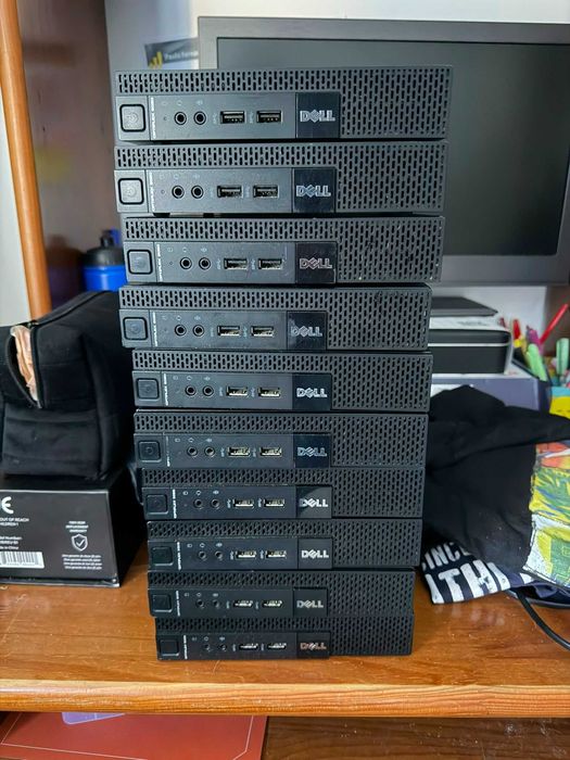 Conjunto de 10 computadores Dell Optiplex 9020