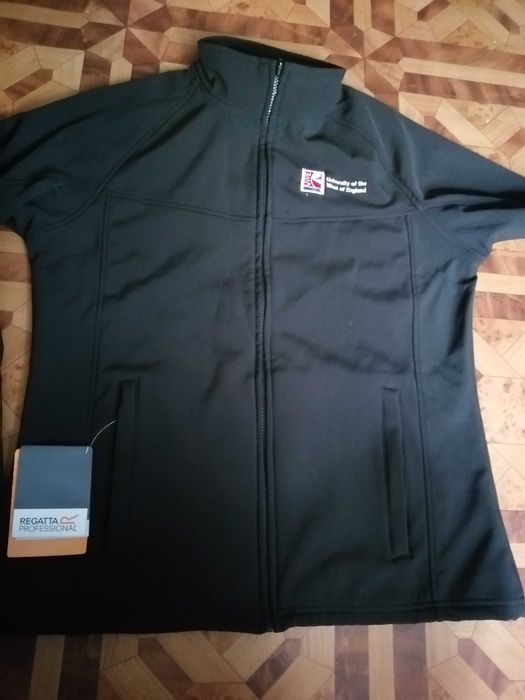 Nowa kurtka bluza soft Shell 42 44 czarna Regatta polar