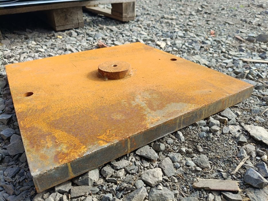 Stopa  marka blacha 30mm konstrukcja stalowa