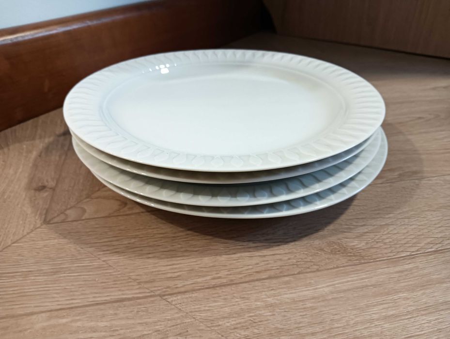 Talerz biały obiadowy zestaw 4szt porcelanowy Thomas Rosenthal