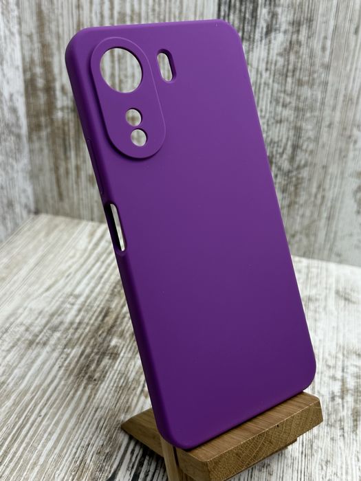 Не пачкаются‼️ Чехол мягкий Silicone Case на Xiaomi Redmi 13C/ Poco C65 Чохол