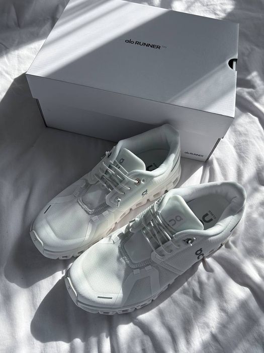 New On Running Cloud 6 All White 3MF10071200