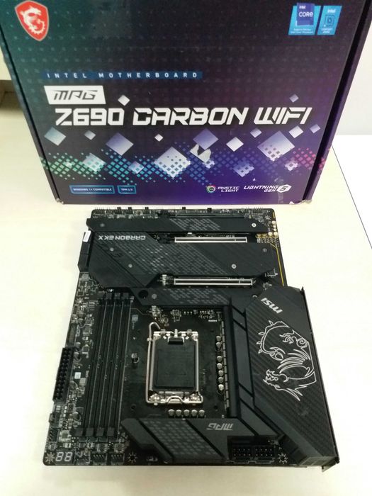 Топ плата MSI MPG Z690 Carbon WiFi  DDR5