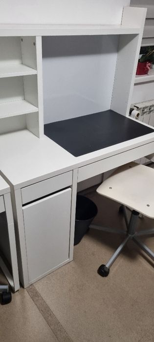 Biurko z nadstawką