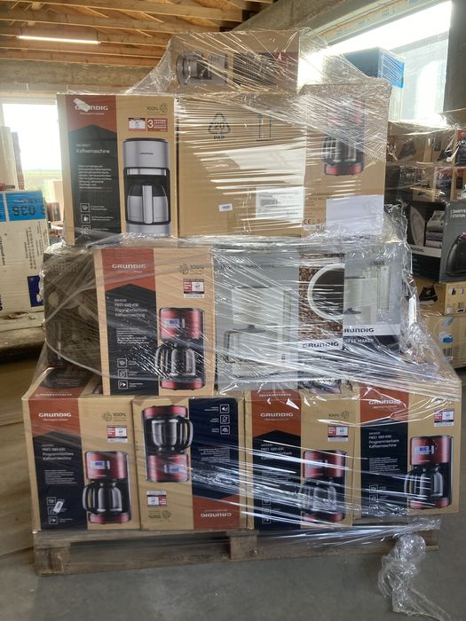 Palety Zwroty AGD Elektronika Kat ABC GRUNDIG Ekspresy 32szt.Specyfika