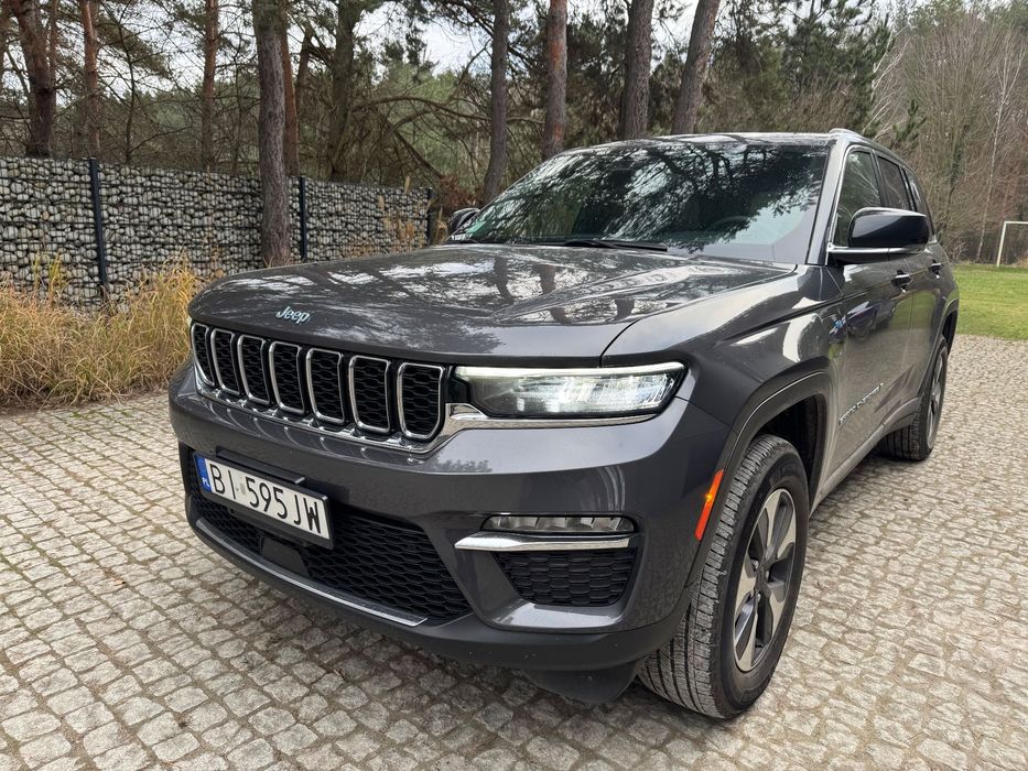 Jeep Grand Cherokee 381KM XII 2023 hybryda PLUG IN I wlas serwisASO bezwypadkowy idealny