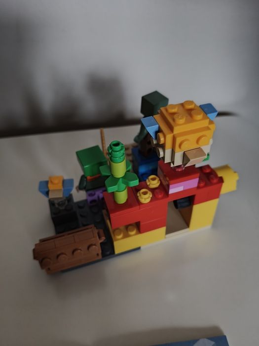 Klocki LEGO Minecraft 21164 Rafa koralowa kompletne