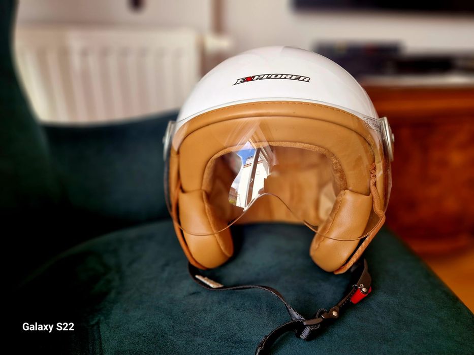 Sprzedam kask explorer nano w stylu retro rozmiar S