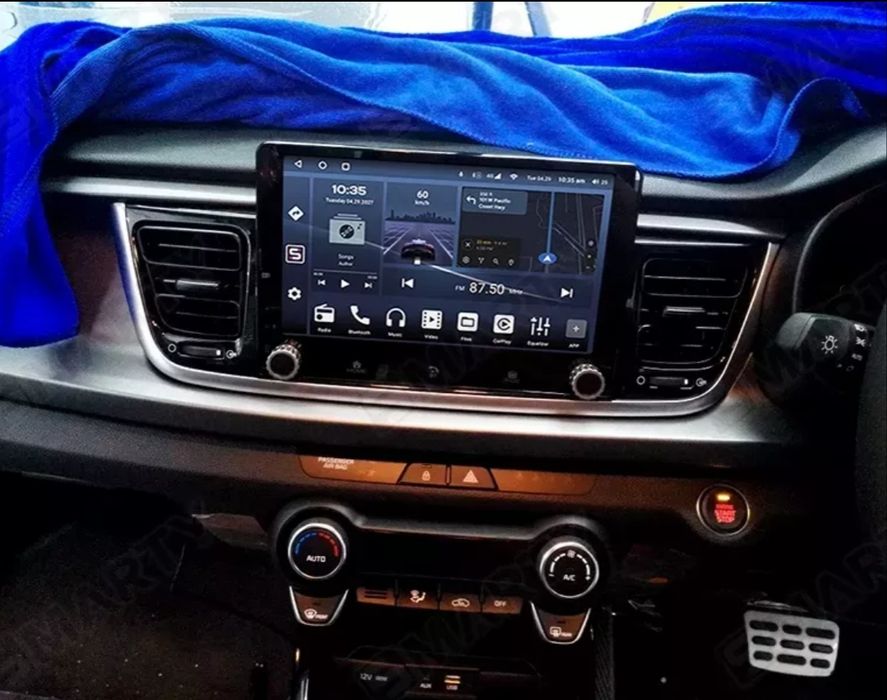 Rádio Android Kia Rio 3 YB (2016 a 2020) 2/32GB CarPlay e Android Auto