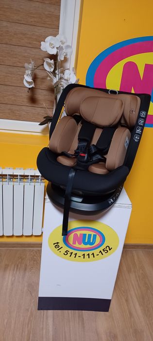 Nowy fotelik samochodowy obracany 360 SKLEP NW