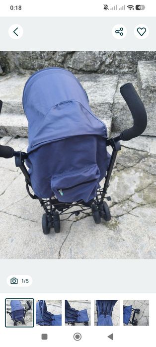 Carro muito bom estado da premaman deita totalmente