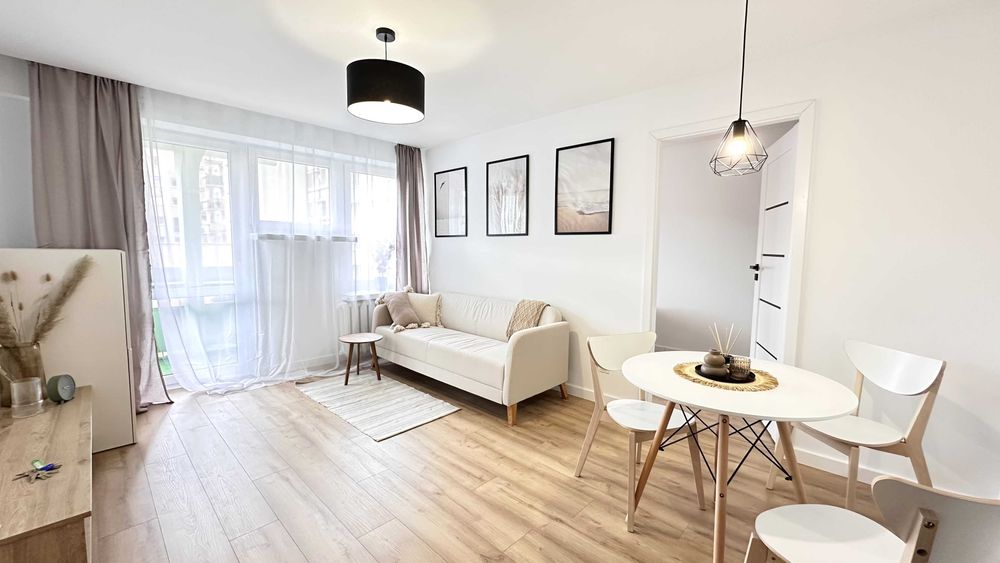 Wynajem | 50 m2 | Balkon | ul. Godlewskiego |