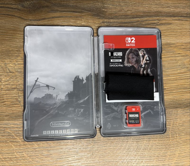 Resident Evil Requiem Steelbook Nintendo Switch (Biohazard стілбук)