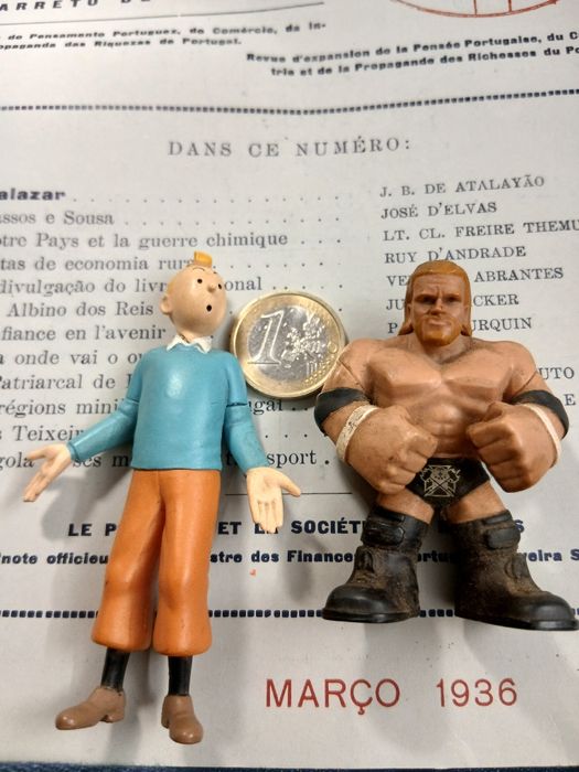 Tintin antigo e wwe