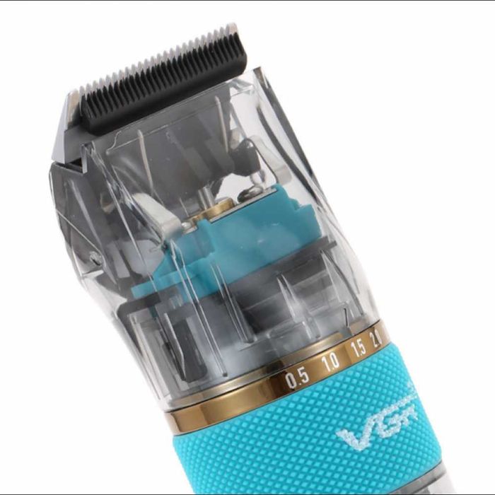 Акумуляторна машинка для стрижки волосся + 6 насадок, з USB, VGR V-695