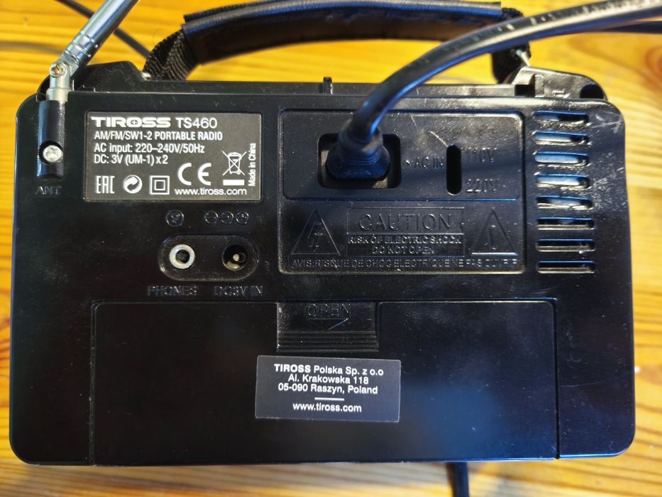 radio Tiross TS460
