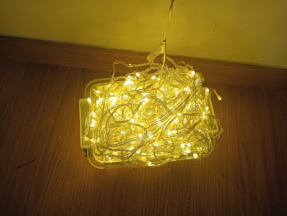 Luzes de natal c/caixa