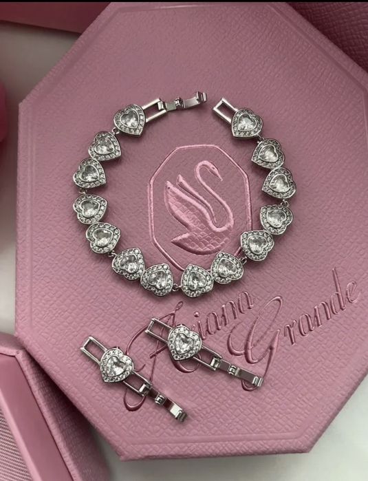 Браслет Swarovski сердечка swarovski ariana grande