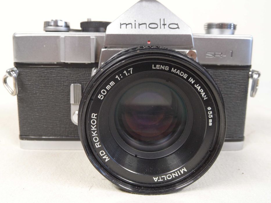 Minolta SR-1 z bardzo jasnym obiektywem