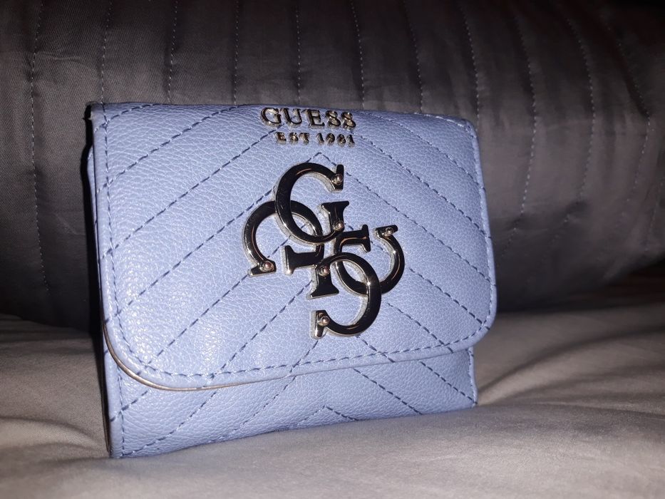 Carteira GUESS azul