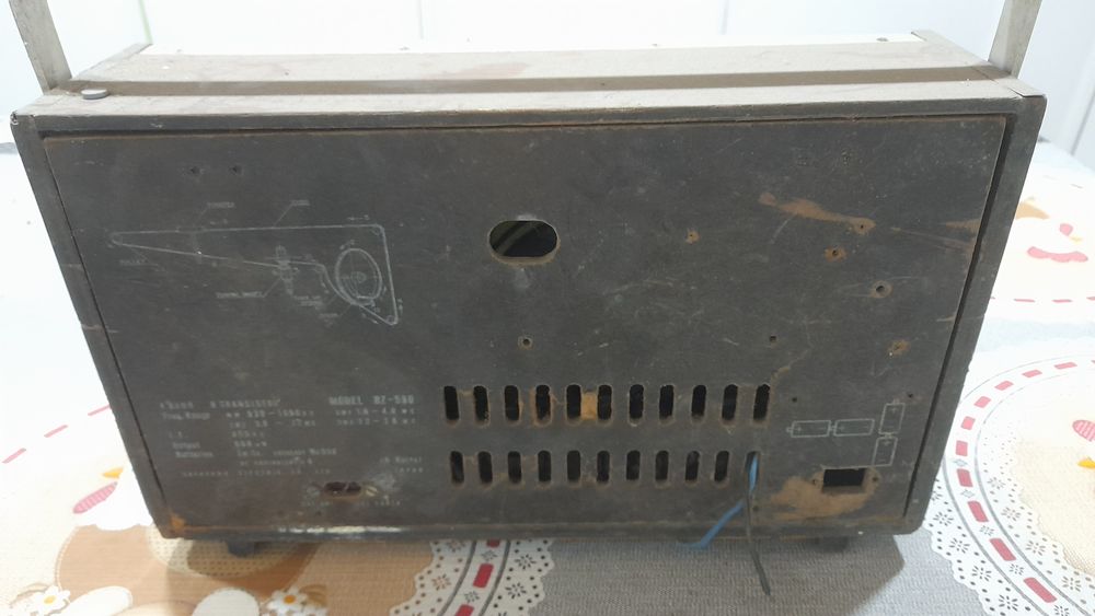 Rádio antigo Sharp Band 8 Transistor BZL-580 - ÚLTIMOS DIAS