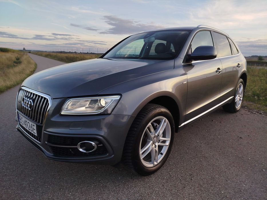 Audi Q5 2.0TDI 177KM s-line UNIKAT bezwypadkowy FULL LED