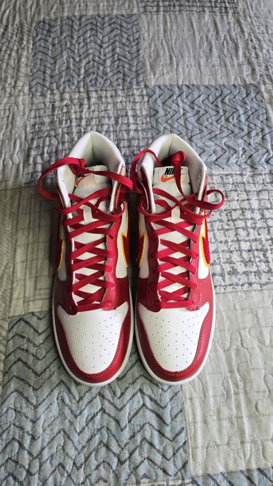 Nike dunk university red