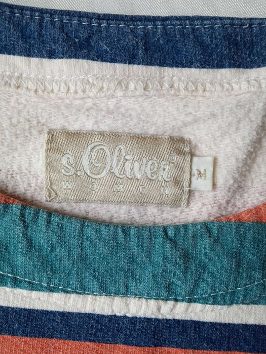 s.Oliver ciepła damska bluza przez głowę bawełna L