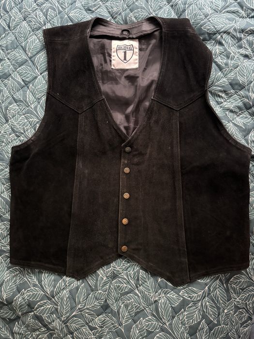 Kamizelka Highway 1 skóra nubukowa