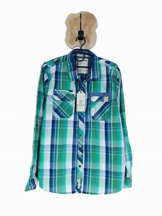 Koszula w kratkę Dissident XL bawełniana nowa