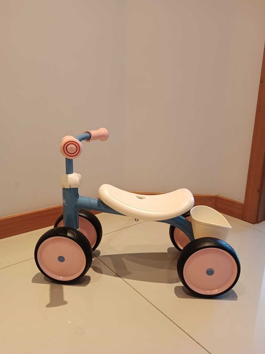 Bicicleta Andador SMOBY Rookie como novo
