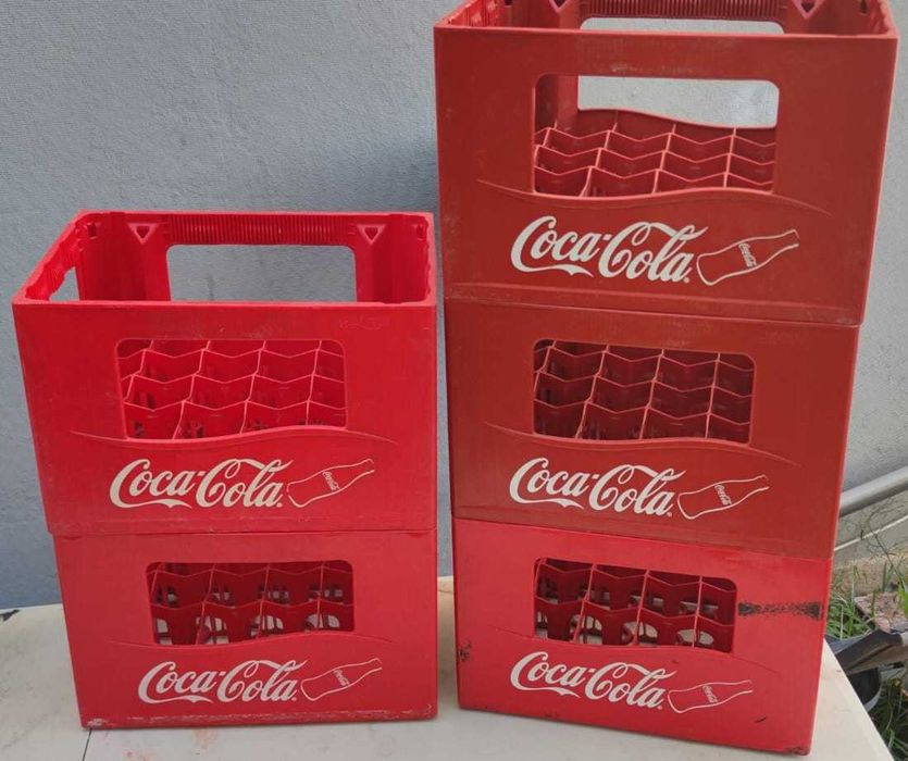 Caixas Coca-Cola Antigas (2006 e 2013) - Coleção