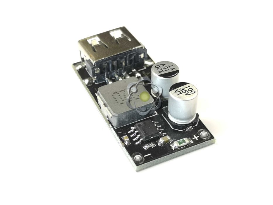 18W Понижающая плата зарядки на 1 USB быстрая зарядка QC2.0 и QC3.0