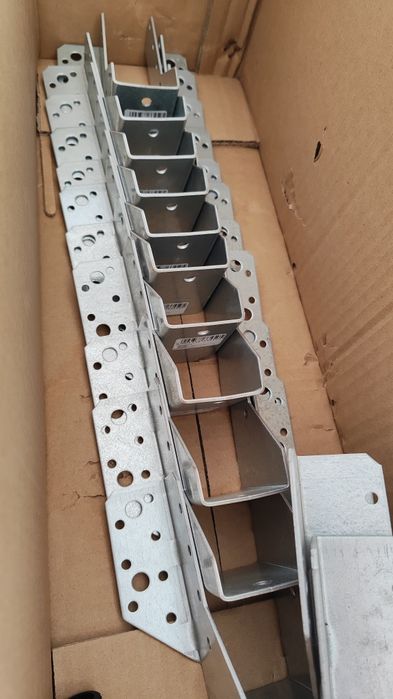 Suporte em L galvanizado 30 unidades