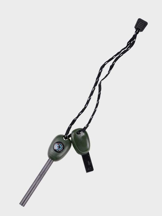 Krzesiwo Magnezowe z kompasem i gwizdkiem