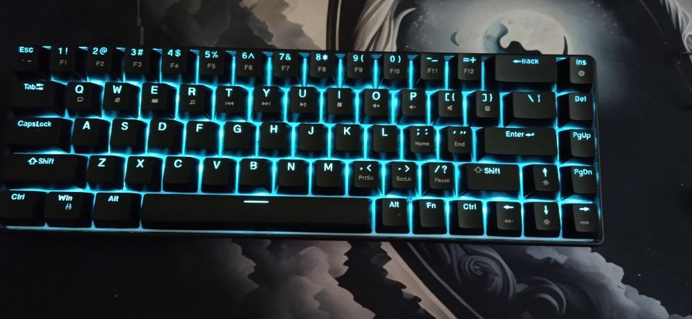 клавіатура HXSJ v800 68 black   60%