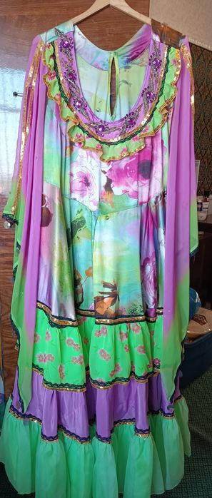 Плаття циганське концертне легке