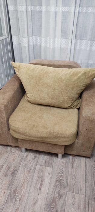 Крісло м’яке розкладне