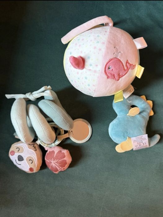 Miękkie zabawki sensoryczne dla niemowlaka