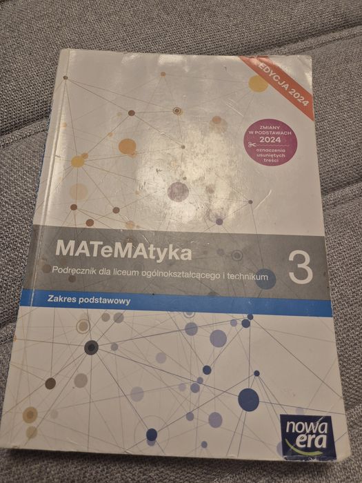 Matematyka 3 podręcznik zakres podstawowy