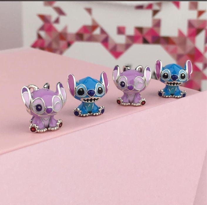 Conta Anjo Lilo &Stitch Disney NOVOS